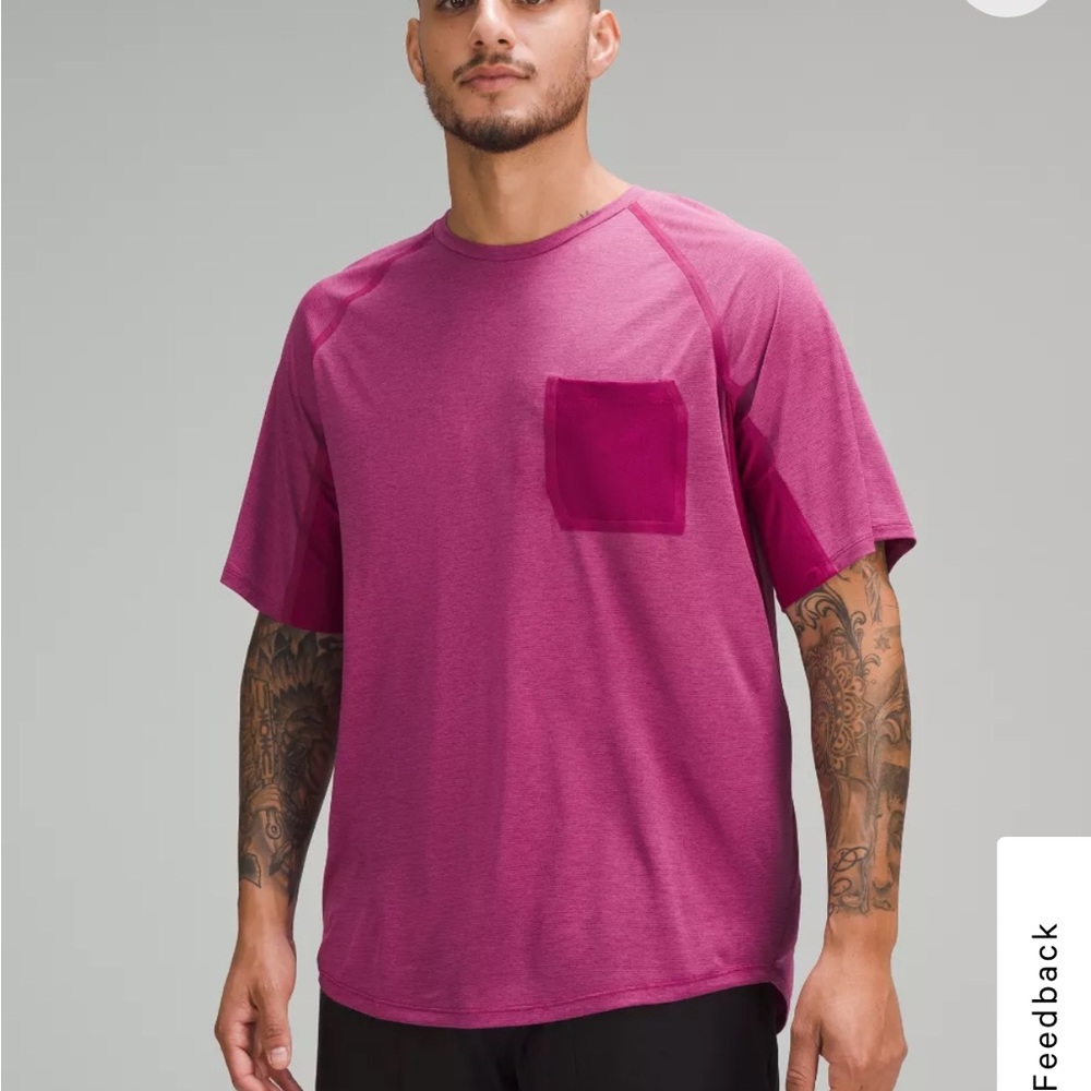 Lululemon Breathelight Mesh Hiking Short-Sleeve Shirt